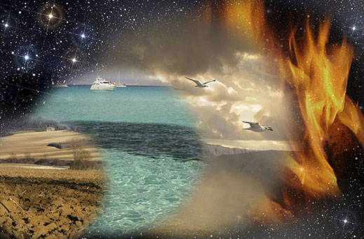 Astrologie und die Bedeutung der vier Elemente für die Sternzeichen im Tageshoroskop!
