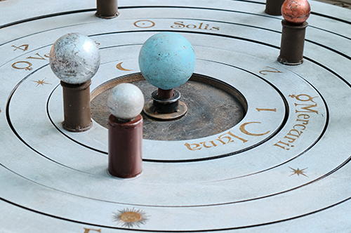 The solar system in the center of zodiac signs and future prediction with horoscopes!