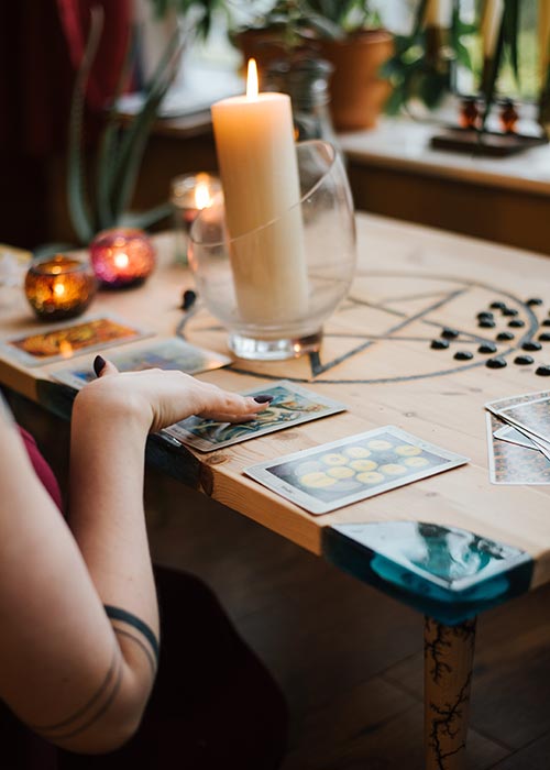 With the help of mystical esotericism, people can see fortune telling and a glimpse into the future.