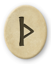 Die Futhark Rune Thurisaz und Taurus