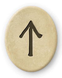 Tiwaz ist eine Futhark-Rune der Wikinger